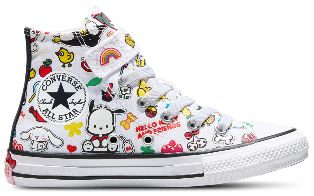 Converse CTAS 1V Hello Kitty  Image 1 of 10. Tap to open photo gallery.