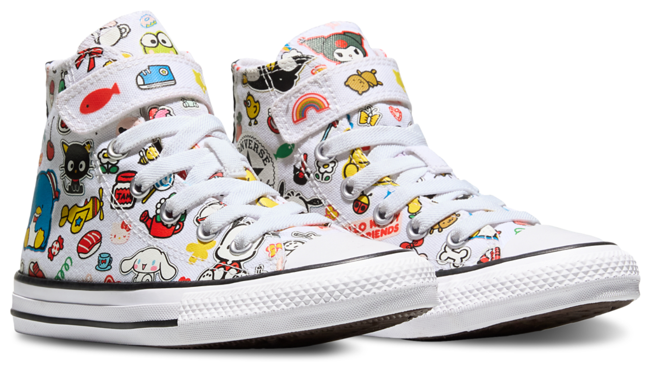Converse CTAS 1V Hello Kitty  Image 2 of 10. Tap to open photo gallery.