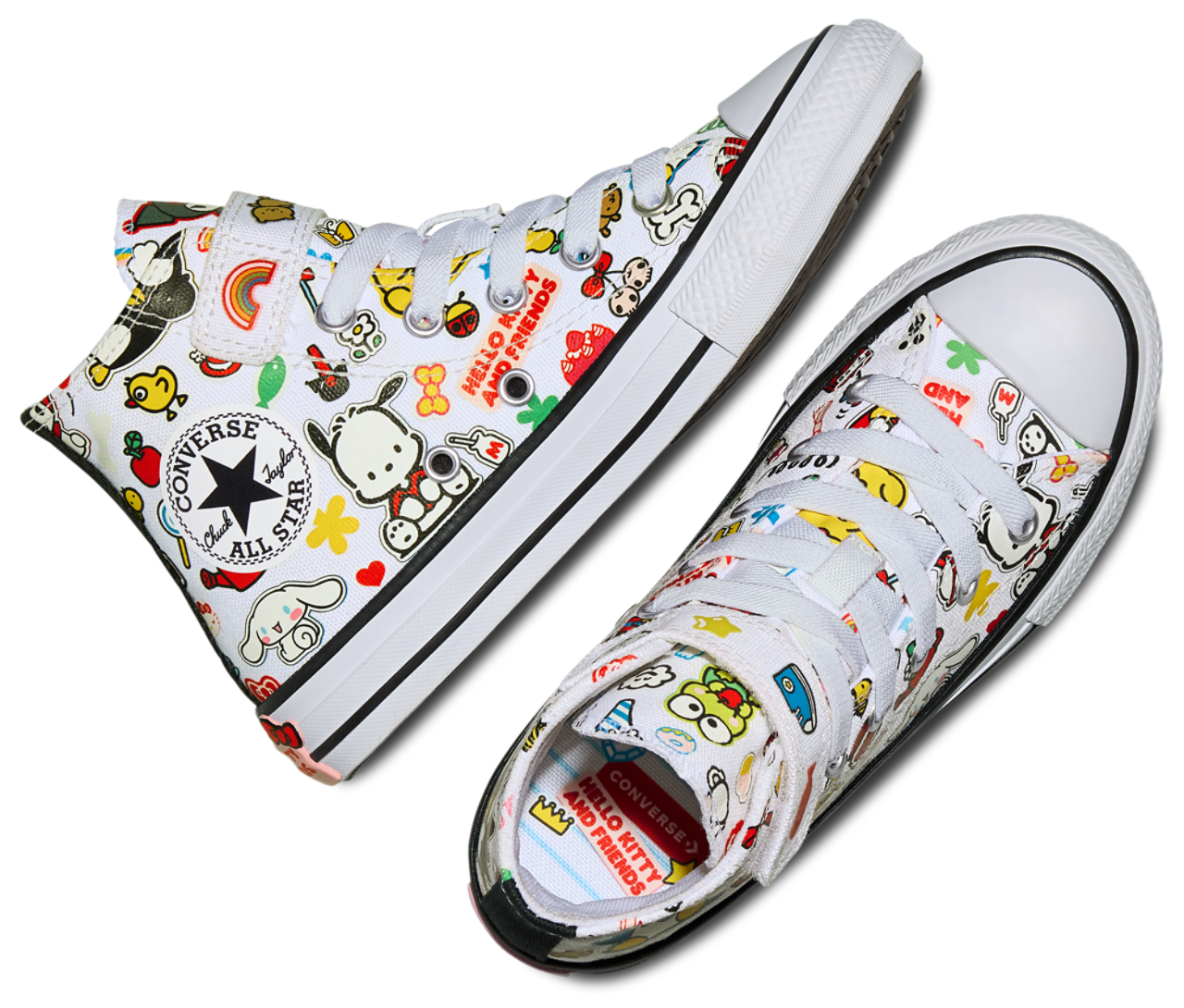 Converse CTAS 1V Hello Kitty  Image 9 of 10. Tap to open photo gallery.