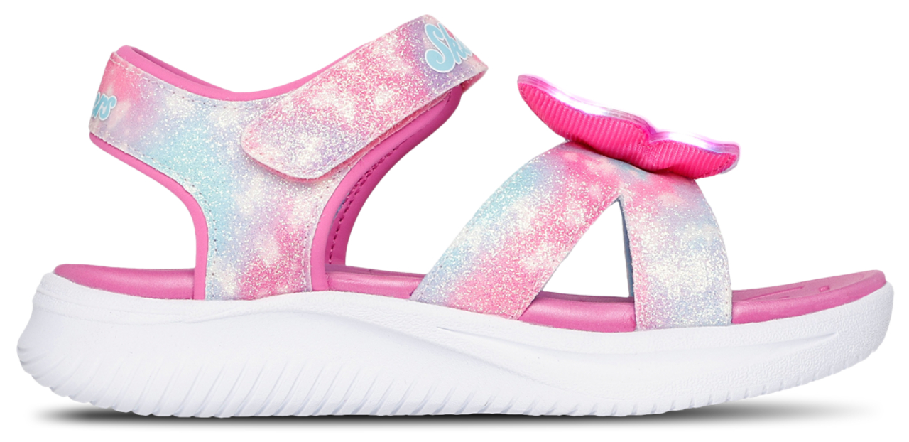 Skechers Lighted Butterfly Sandals Image 6 of 6. Tap to open photo gallery.