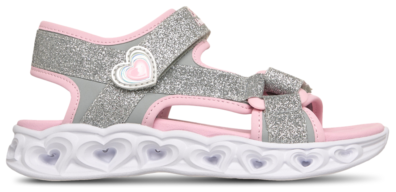 Skechers Lighted Double Strap Sandals Image 1 of 7. Tap to open photo gallery.