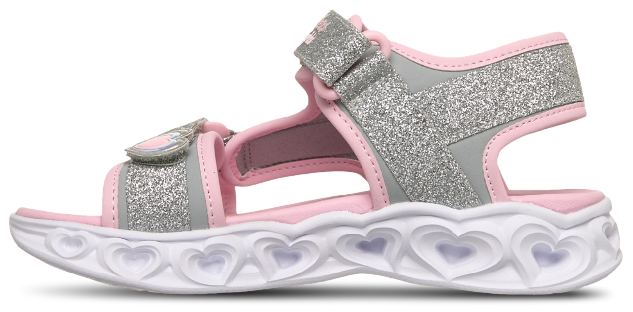 Skechers Lighted Double Strap Sandals Image 2 of 7. Tap to open photo gallery.