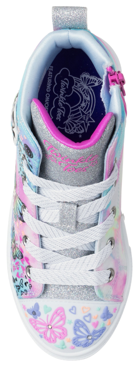 Skechers Butterfly Lace Up High Top Sneaker Image 5 of 6. Tap to open photo gallery.