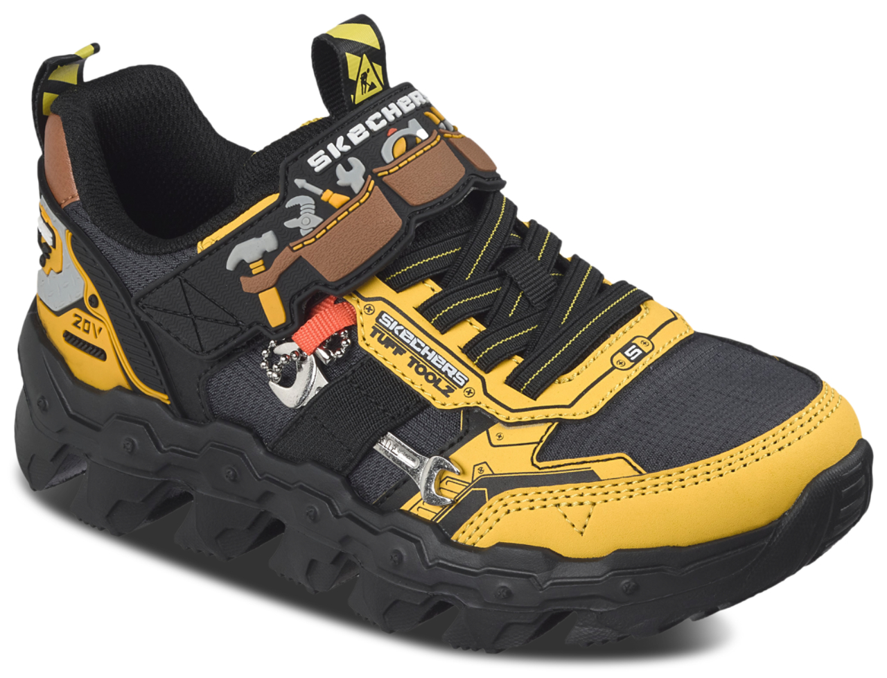 Skechers Lightweight Gore & Strap Sneaker Image 3 of 7. Tap to open photo gallery.