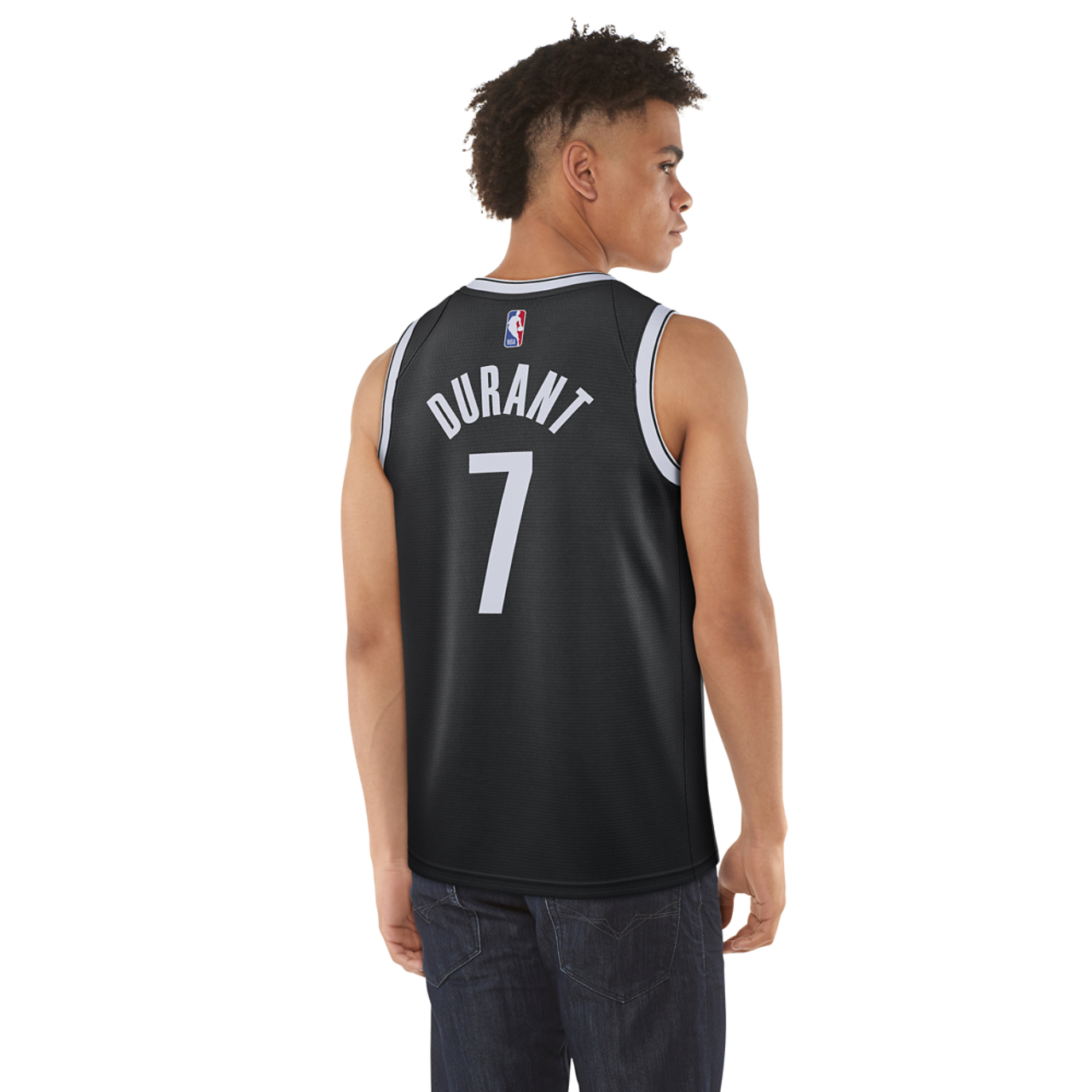 Nike Nets Swingman Jersey Image 3 of 4. Tap to open photo gallery.