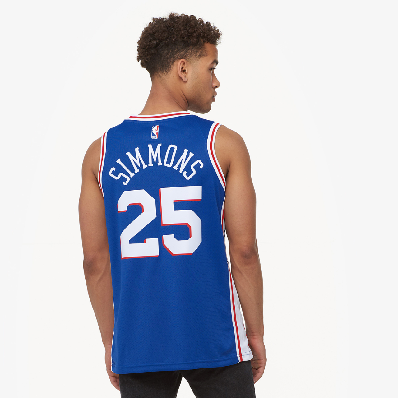 Nike 76ers Swingman Jersey Image 3 of 7. Tap to open photo gallery.