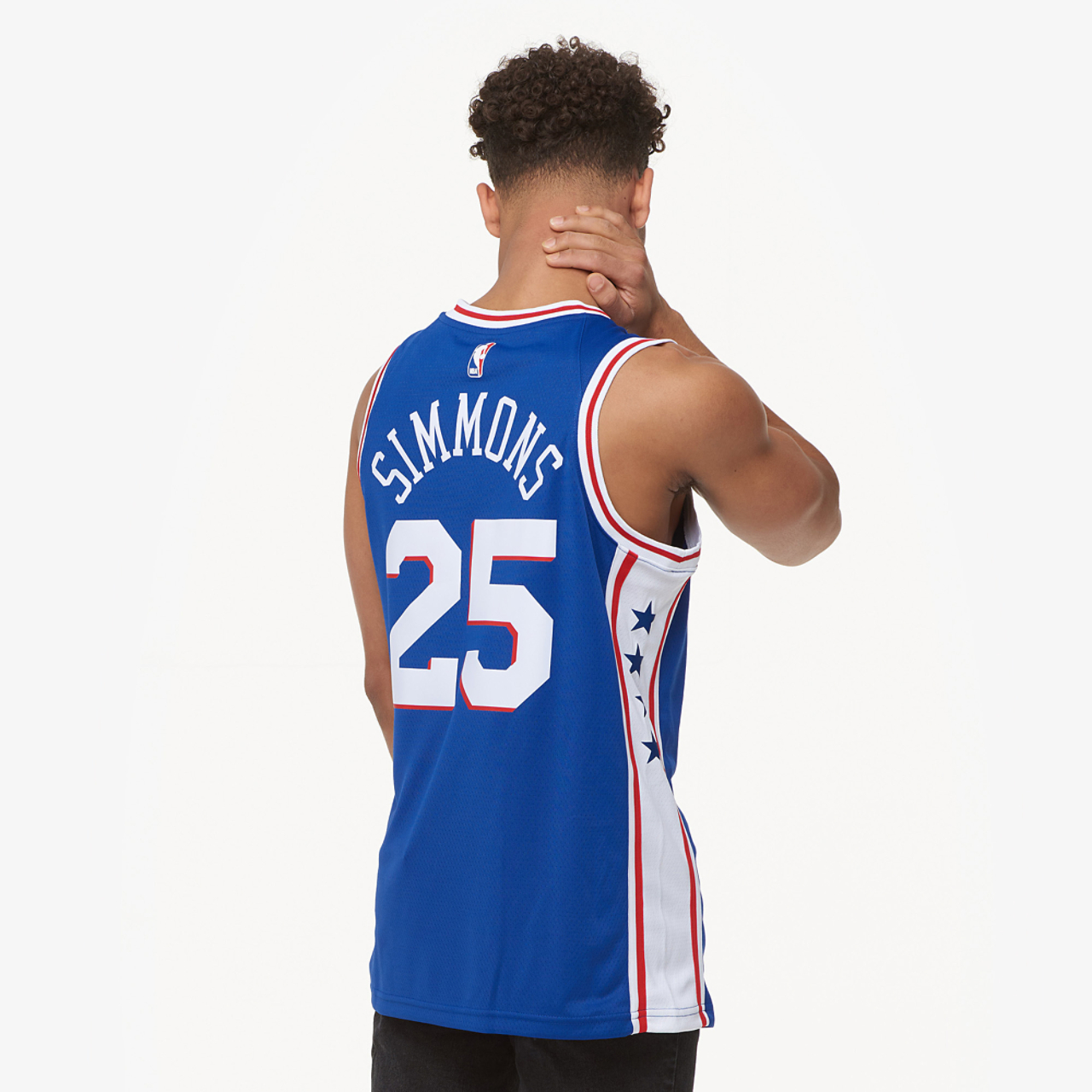 Nike 76ers Swingman Jersey Image 6 of 7. Tap to open photo gallery.