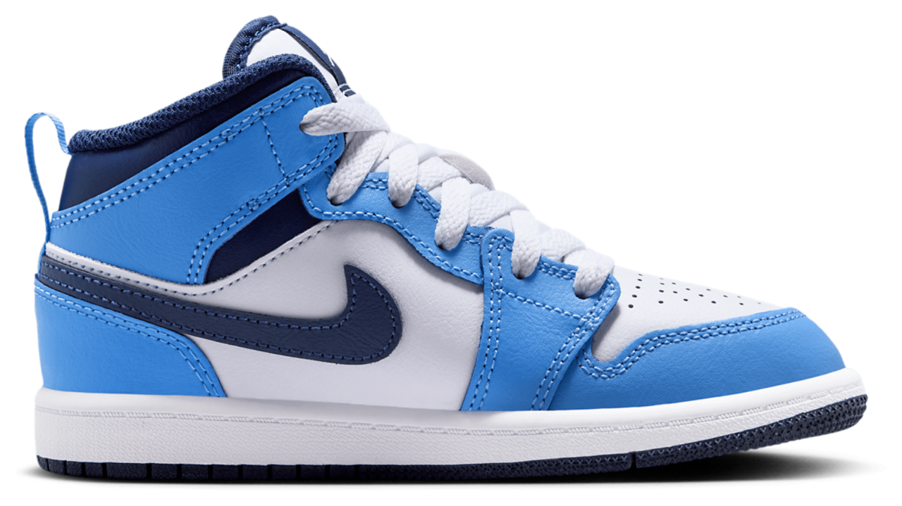 Jordan AJ 1 Mid Image 1 of 5. Tap to open photo gallery.
