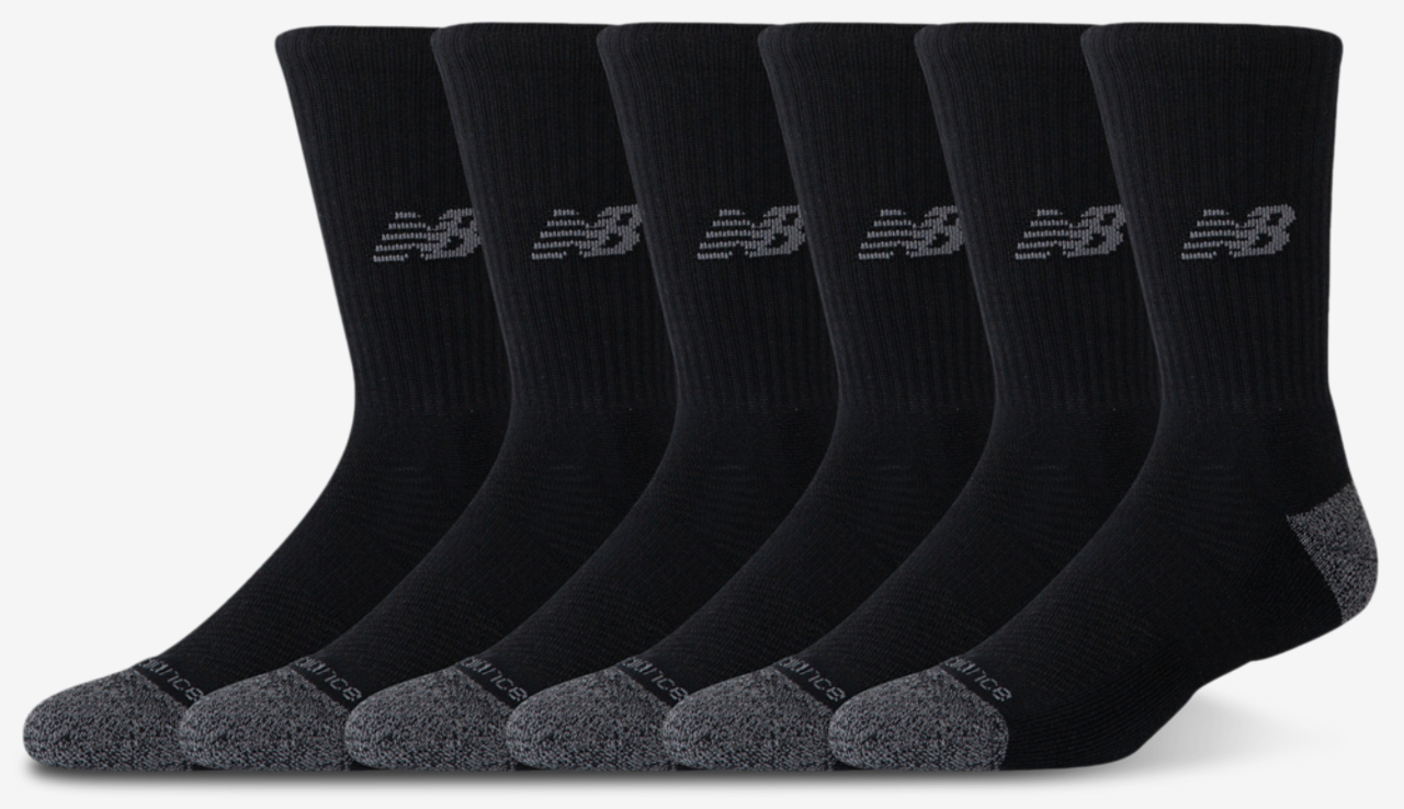 New Balance Cushioned Crew Socks Image 1 of 1. Tap to open photo gallery.
