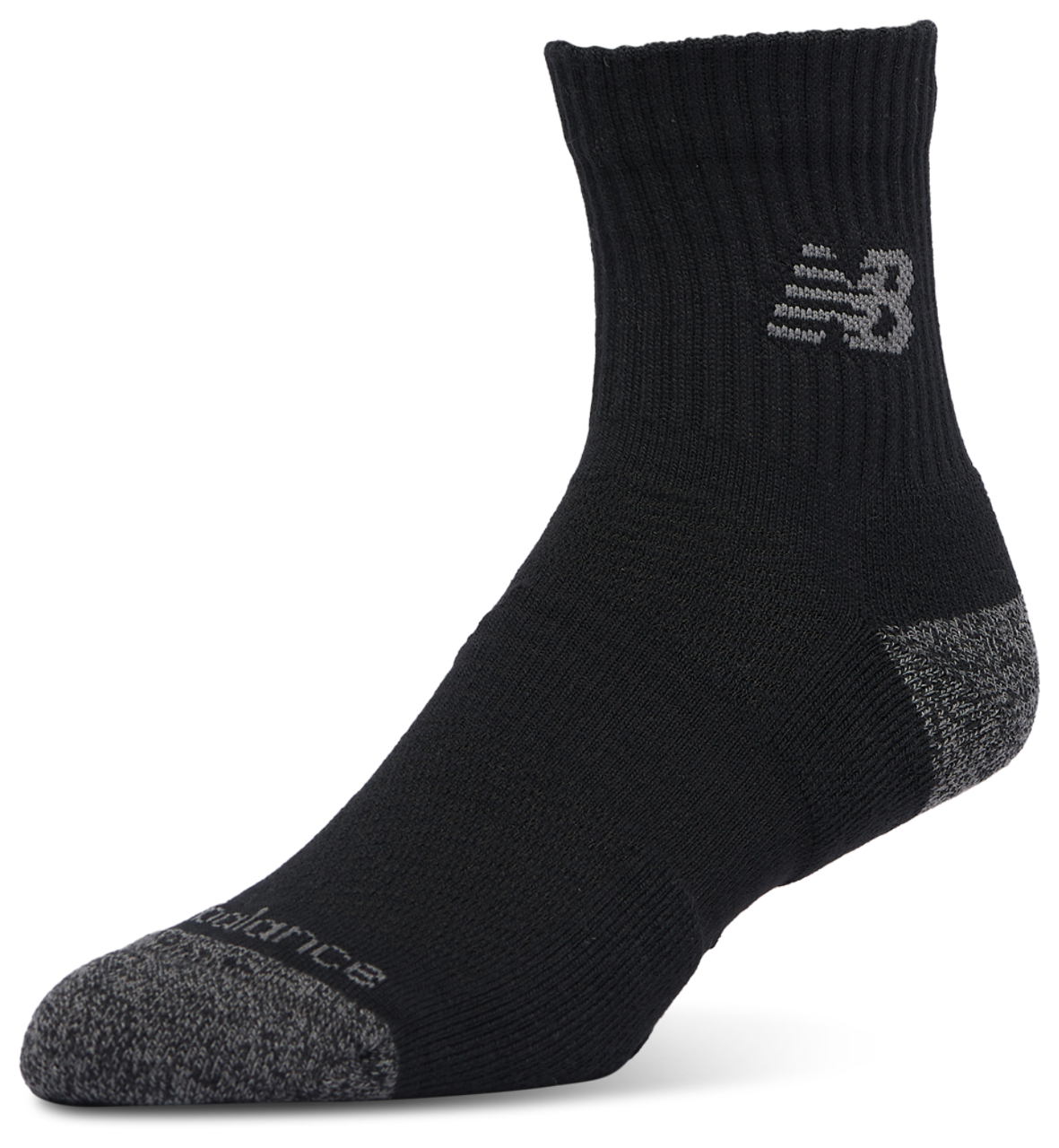 New Balance Active Cushion 6PK Quarter Sock  Image 3 of 5. Tap to open photo gallery.
