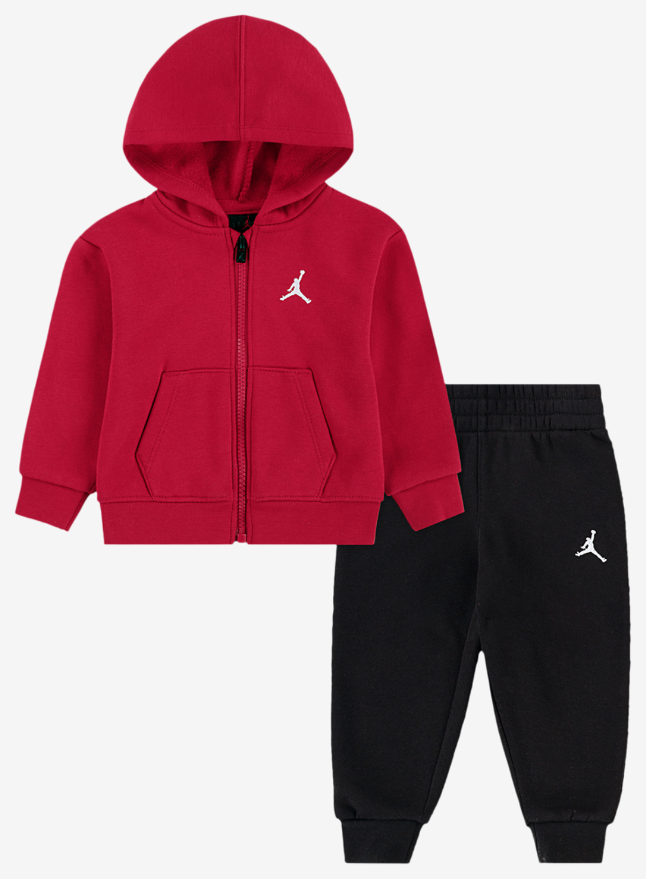 Jordan Brooklyn Fleece Full-Zip Set Image 1 of 4. Tap to open photo gallery.