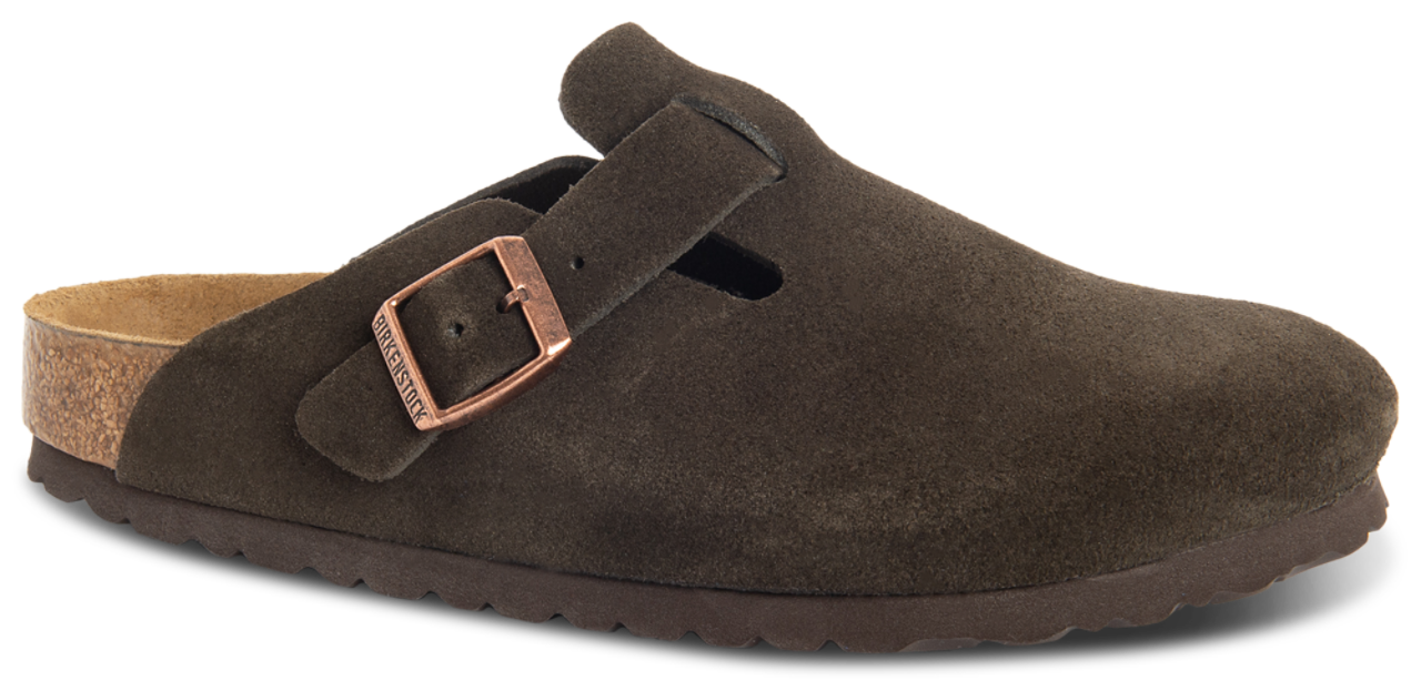 Birkenstock Boston Soft Footbed Suede Clogs Image 1 of 4. Tap to open photo gallery.