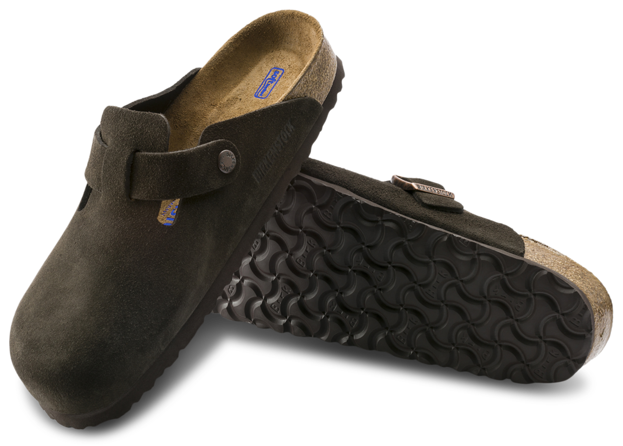 Birkenstock Boston Soft Footbed Suede Clogs Image 4 of 4. Tap to open photo gallery.
