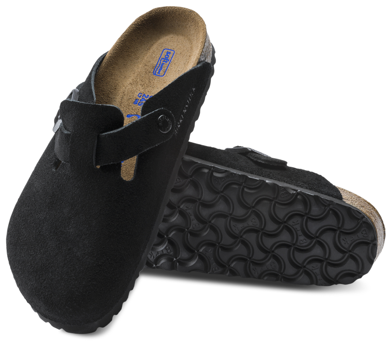 Birkenstock Boston Soft Footbed Suede - Men's | Foot Locker