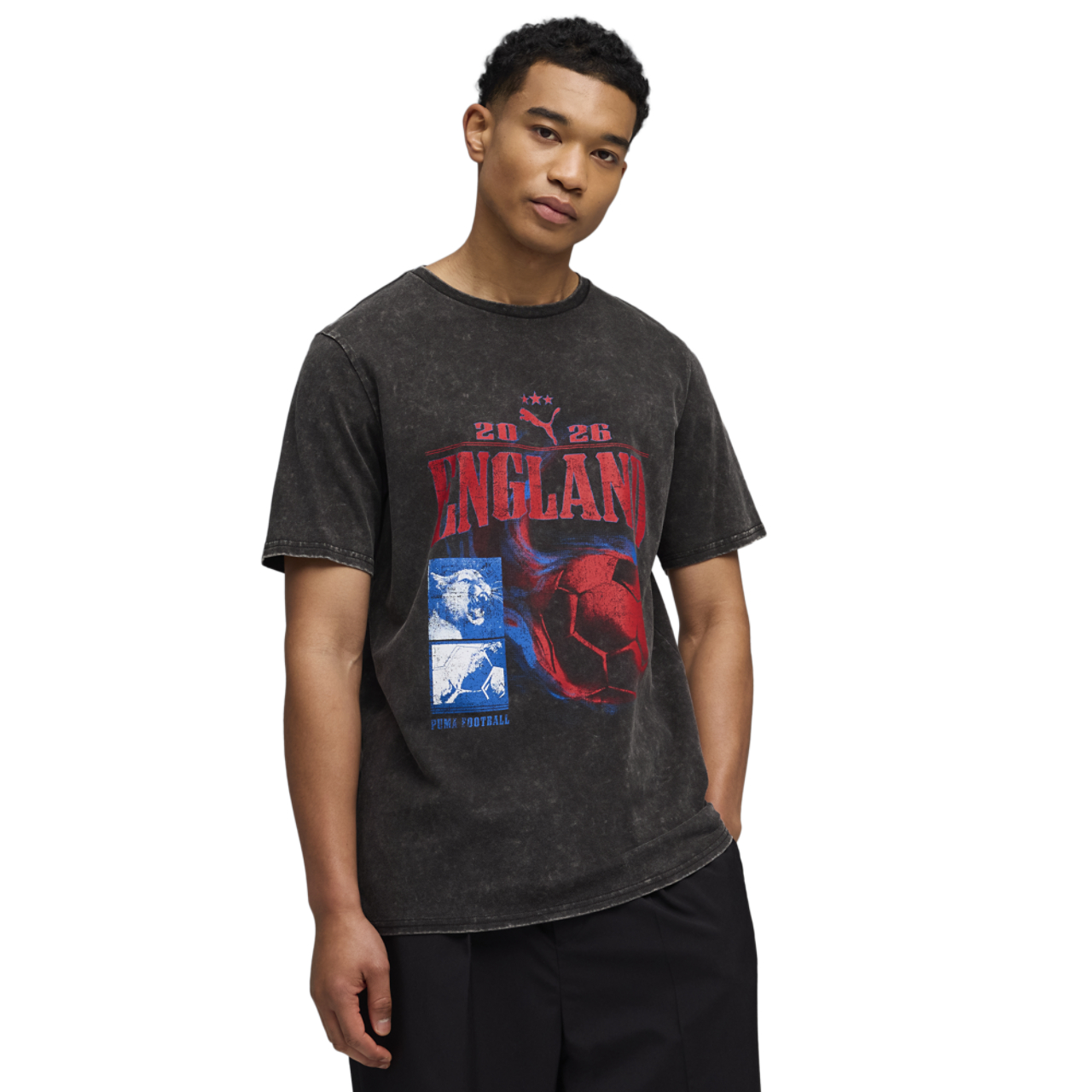 PUMA Fanpack 90s Tee Image 1 of 5. Tap to open photo gallery.