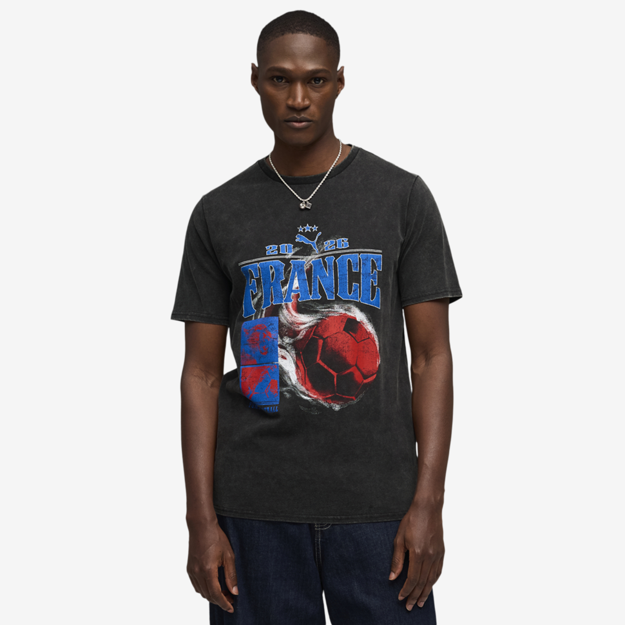 PUMA Fanpack 90s Tee Image 1 of 5. Tap to open photo gallery.