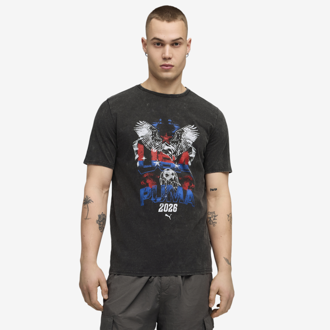 PUMA Fanpack 90s Bespoke Tee Image 1 of 5. Tap to open photo gallery.