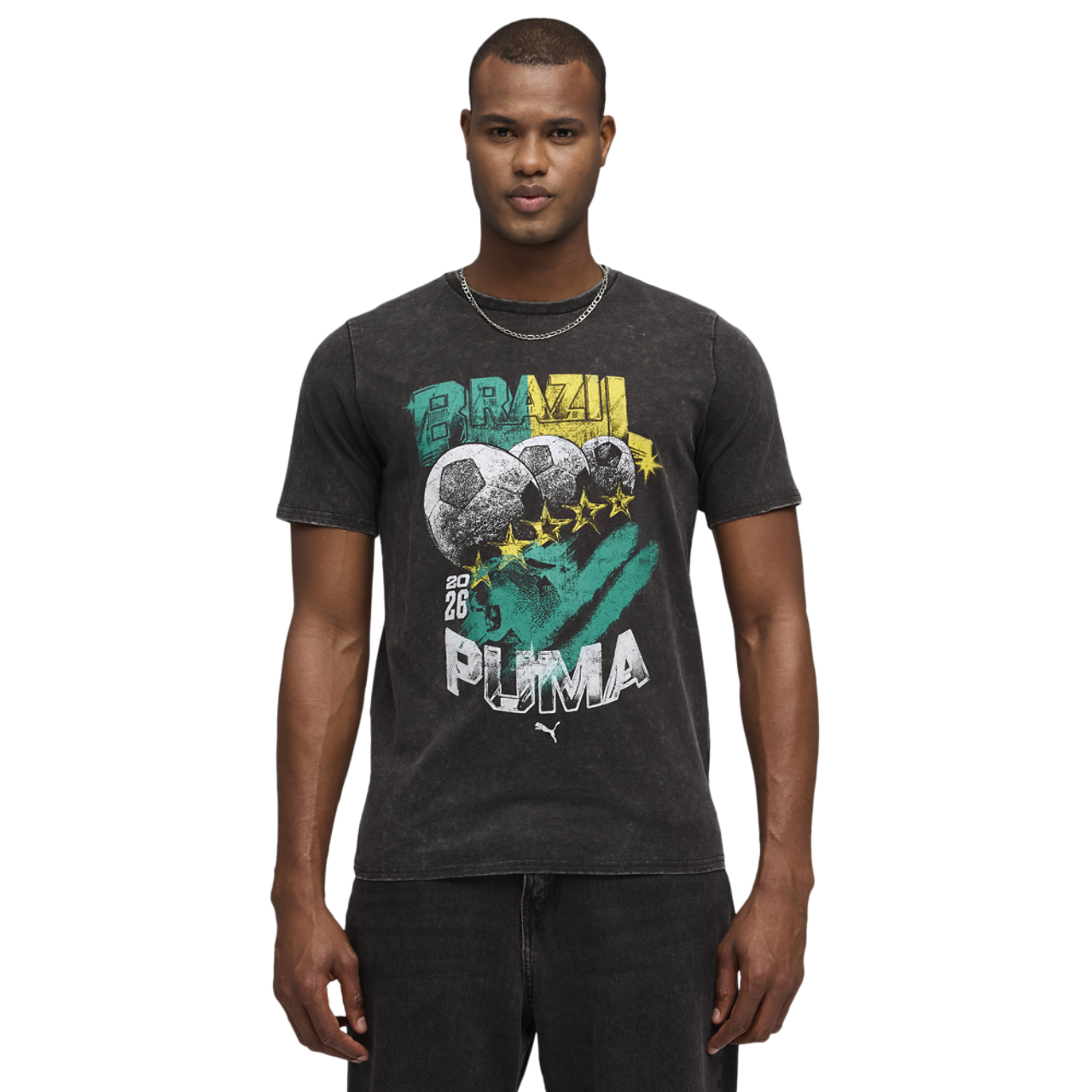 PUMA Fanpack 90s Bespoke Tee Image 1 of 5. Tap to open photo gallery.
