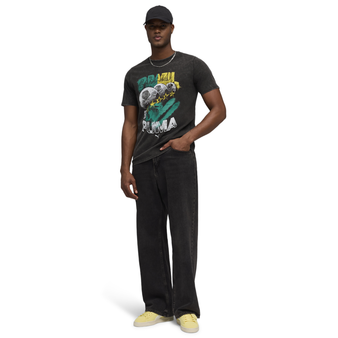 PUMA Fanpack 90s Bespoke Tee Image 3 of 5. Tap to open photo gallery.