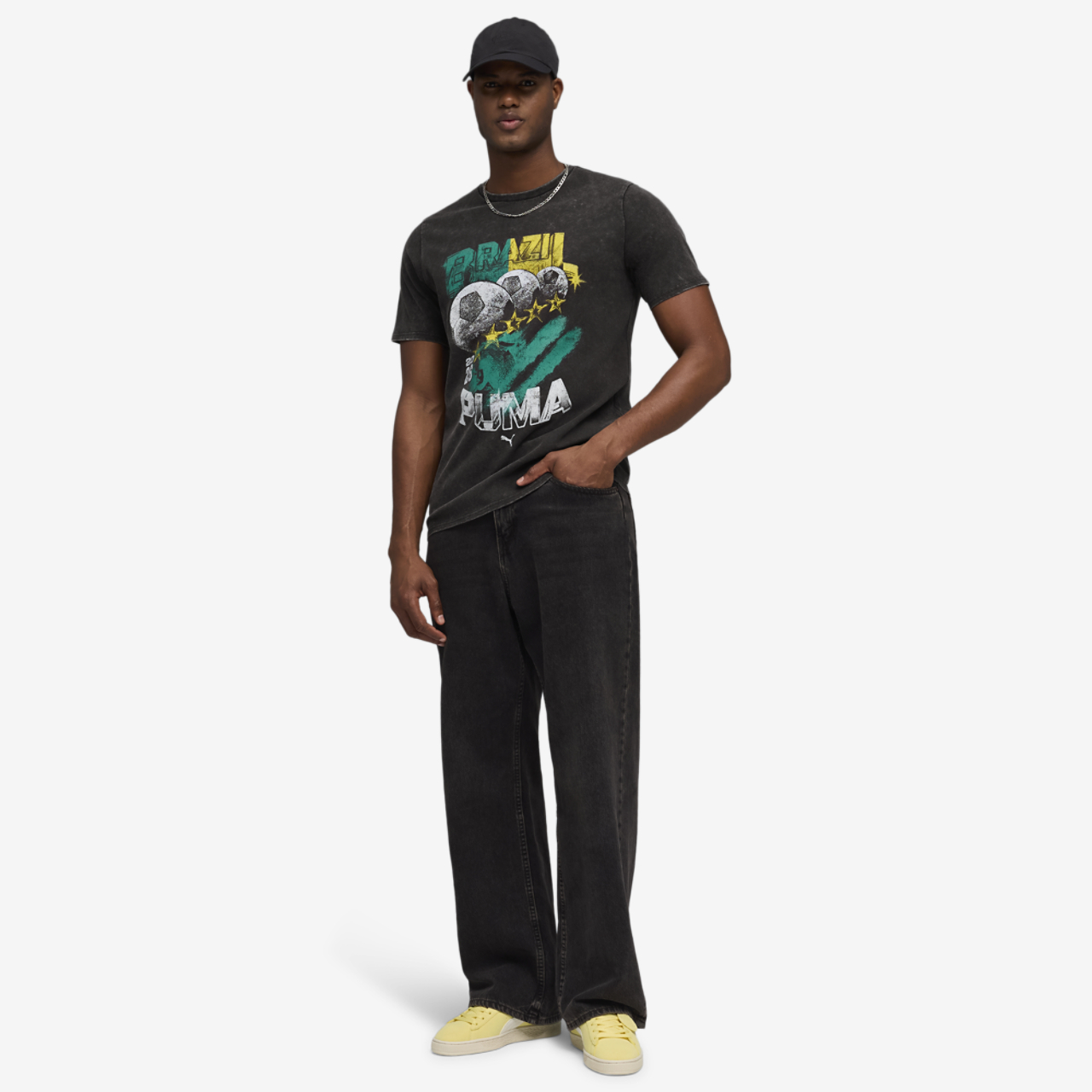 PUMA Fanpack 90s Bespoke Tee Image 3 of 5. Tap to open photo gallery.