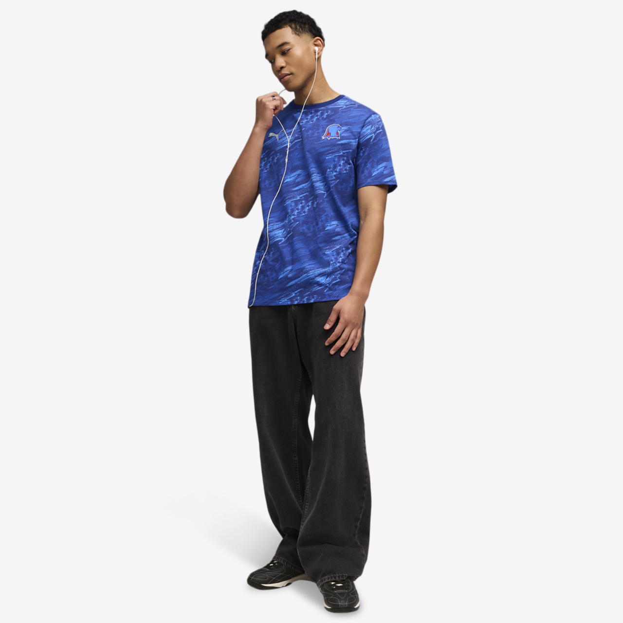 PUMA Usa Passion Aop Tee Image 3 of 5. Tap to open photo gallery.