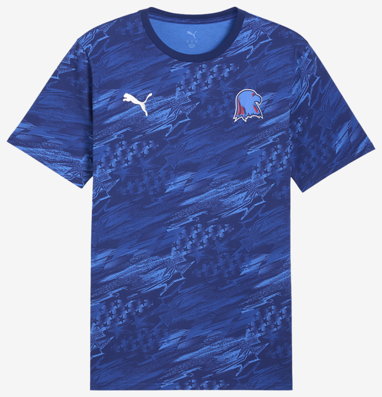 PUMA Usa Passion Aop Tee Image 4 of 5. Tap to open photo gallery.