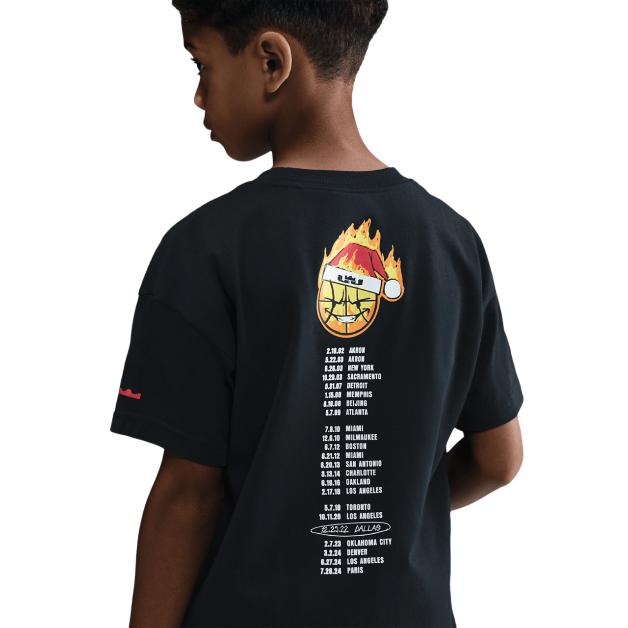 Nike LeBron Air Max 90 Graphic T-Shirt Image 2 of 5. Tap to open photo gallery.
