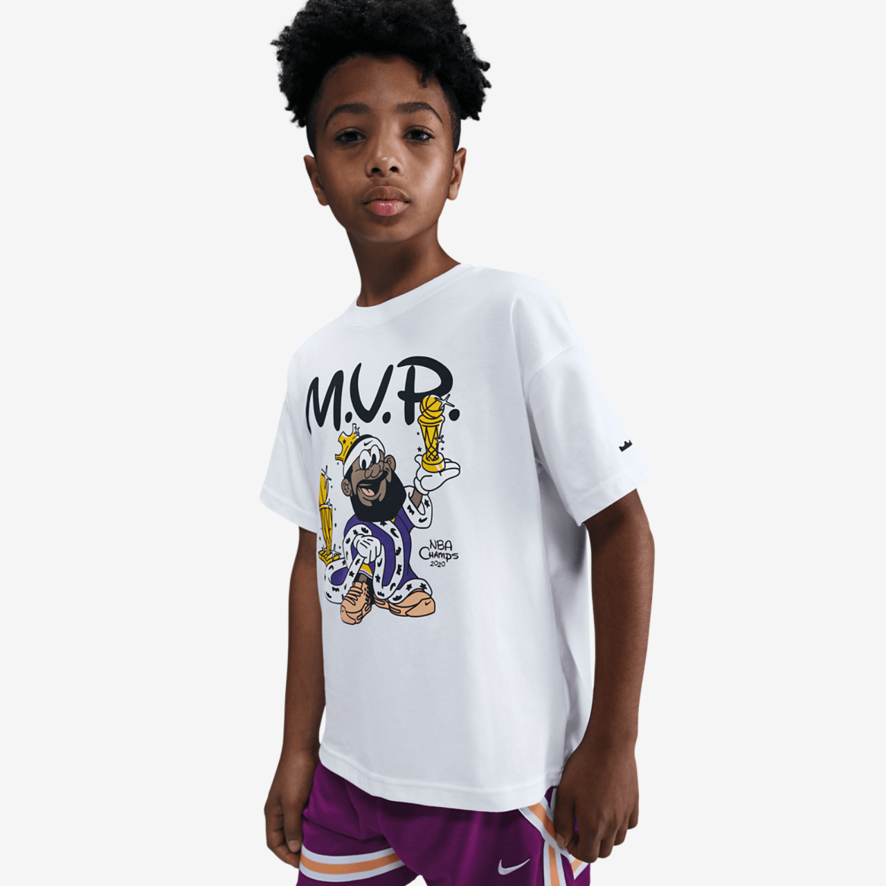 Nike LeBron Air Max 90 Graphic T-Shirt Image 1 of 5. Tap to open photo gallery.