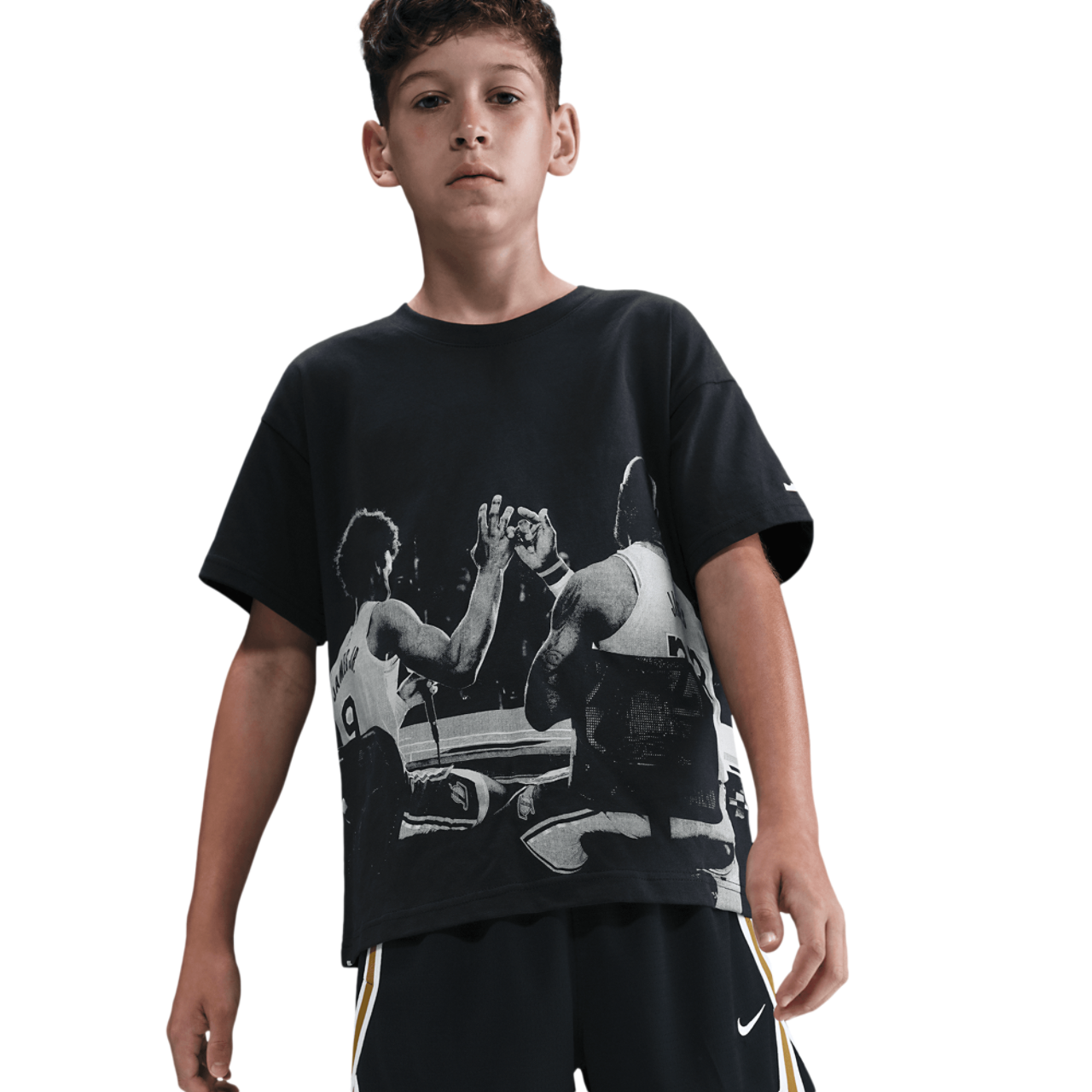 Nike LeBron Air Max 90 Graphic T-Shirt Image 1 of 6. Tap to open photo gallery.