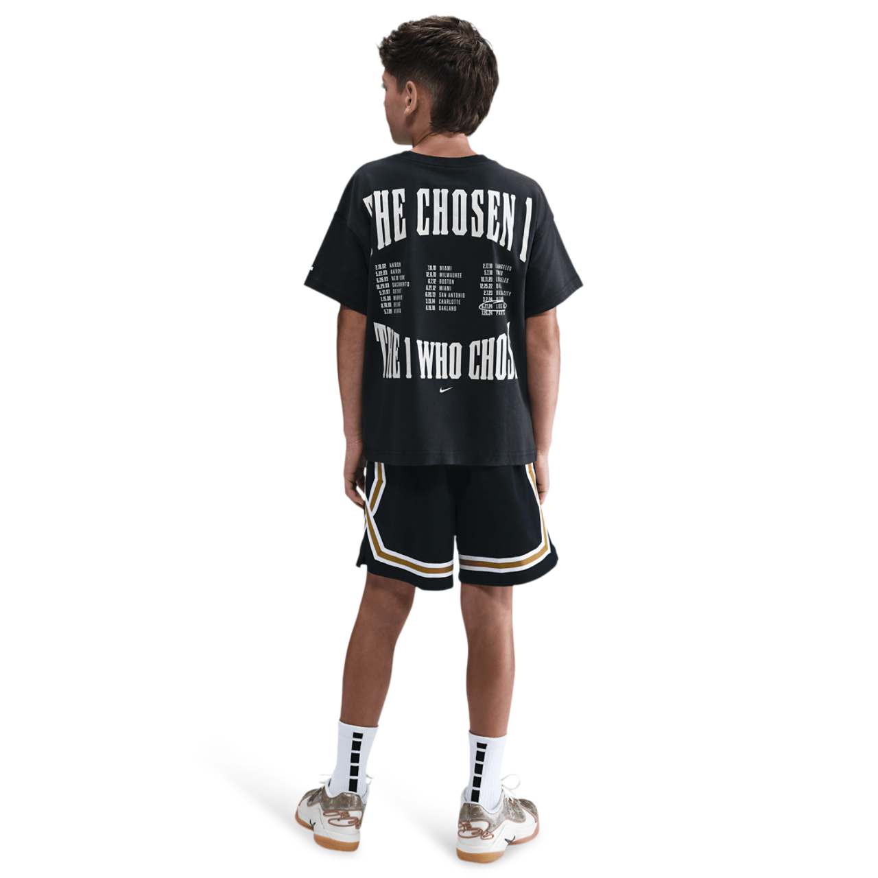Nike LeBron Air Max 90 Graphic T-Shirt Image 5 of 6. Tap to open photo gallery.