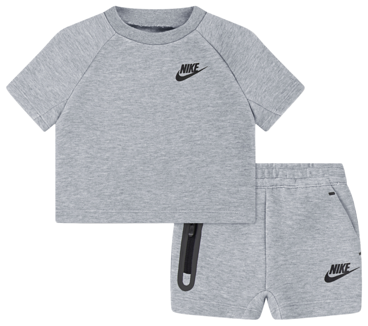 Nike Tech Fleece T-Shirt Set Image 1 of 5. Tap to open photo gallery.