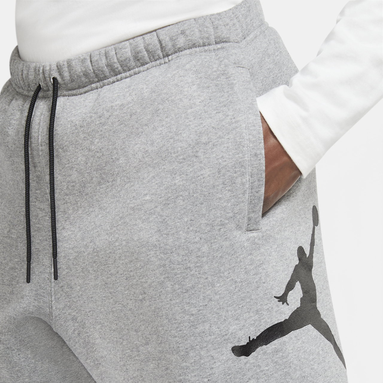 Jordan Jumpman Air Fleece Shorts Image 6 of 7. Tap to open photo gallery.