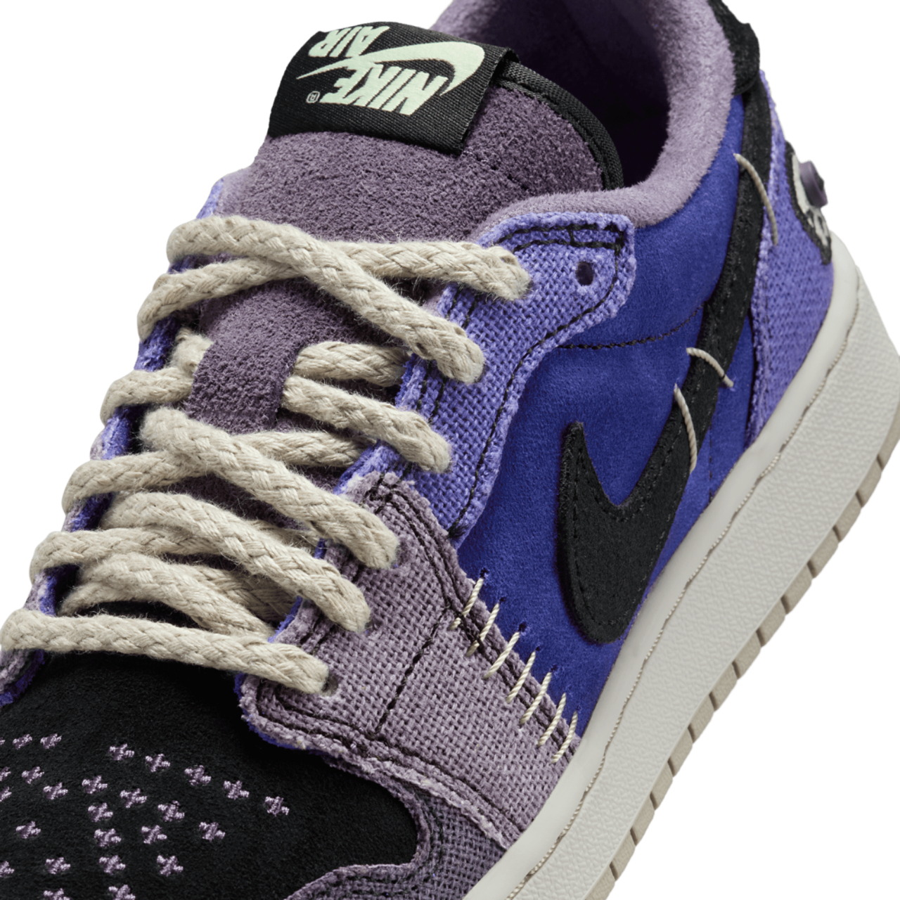 Jordan Air Jordan Retro 1 Low  Image 7 of 10. Tap to open photo gallery.