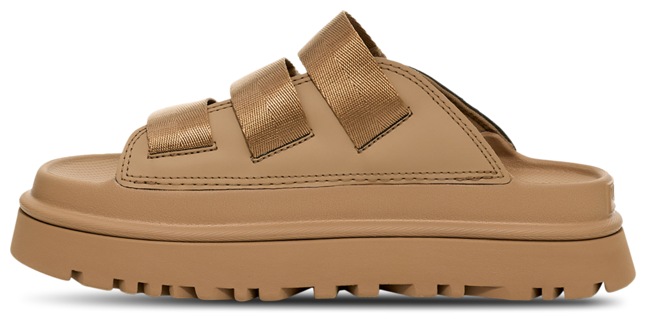 靴 UGG GoldenGlow BROWN UGG GoldenGlow Slides | Foot Locker