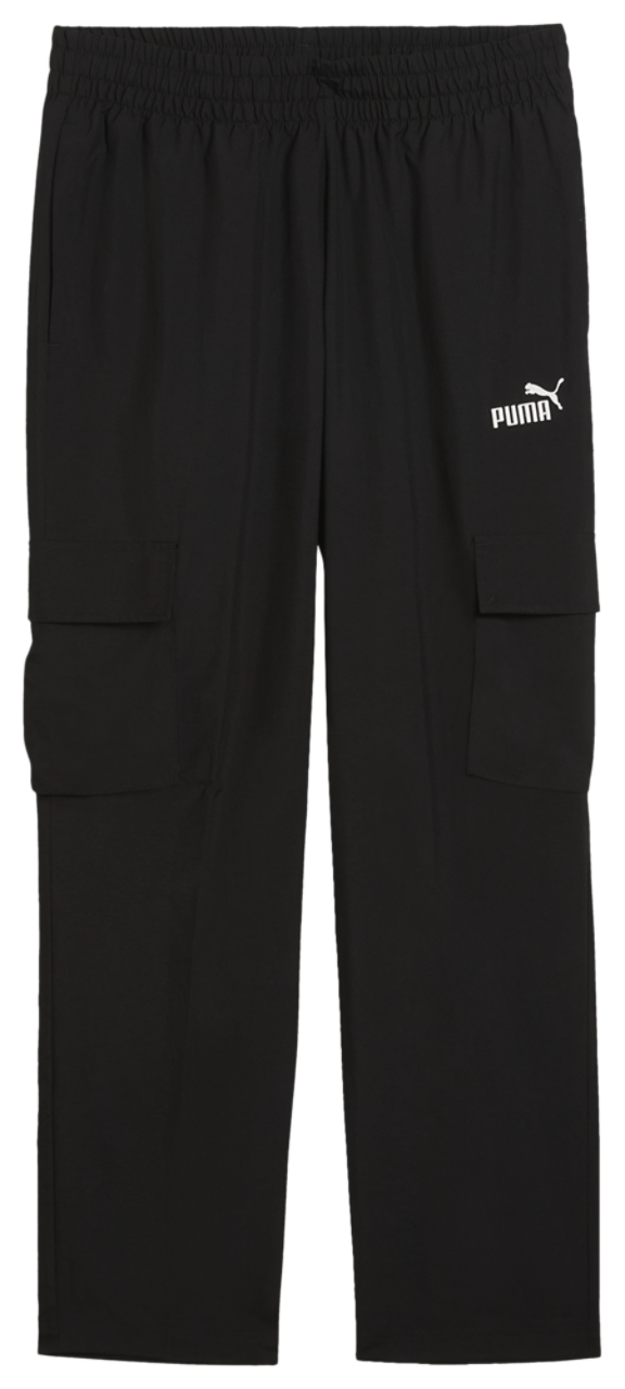 PUMA Essential No.1 Logo Woven Cargo Pants Image 1 of 2. Tap to open photo gallery.