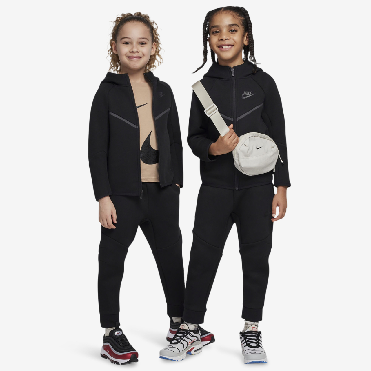 Nike Tech Fleece Full-Zip Set Image 1 of 10. Tap to open photo gallery.