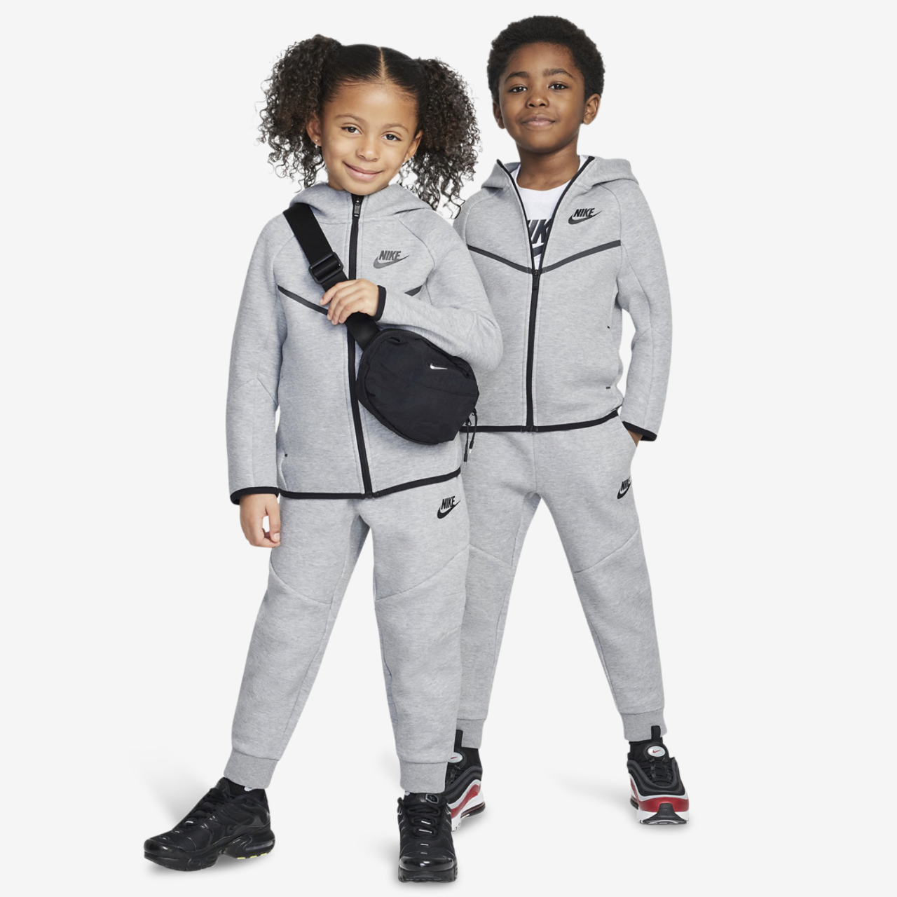Nike Tech Fleece Full-Zip Set Image 1 of 10. Tap to open photo gallery.