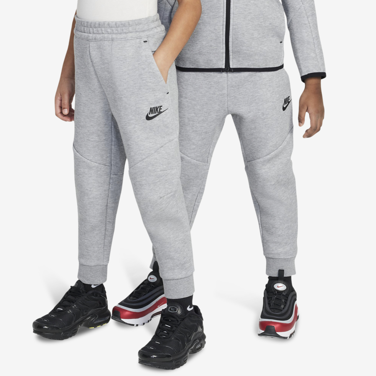 Nike Tech Fleece Full-Zip Set Image 3 of 10. Tap to open photo gallery.