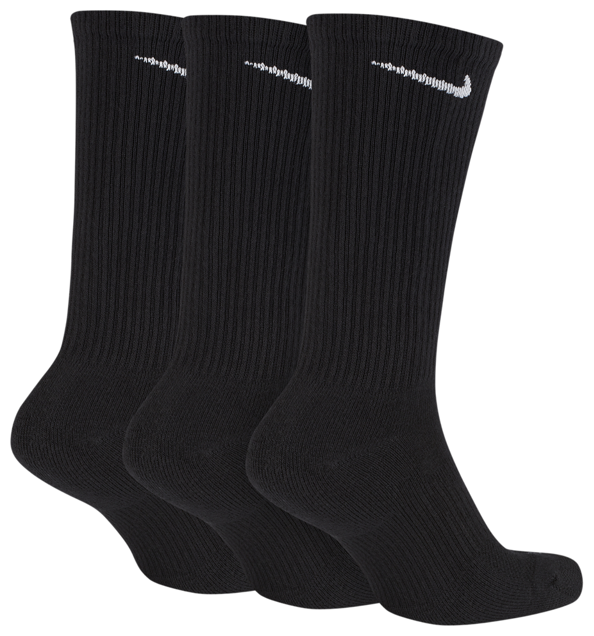 Nike 3 Pack Dri-FIT Plus Crew Socks Image 3 of 3. Tap to open photo gallery.