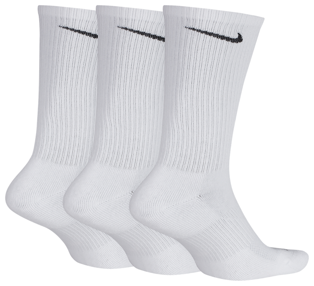 Nike 3 Pack Dri-FIT Plus Crew Socks Image 3 of 3. Tap to open photo gallery.