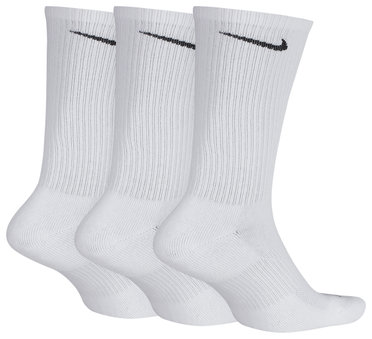 Nike 3 Pack Dri-FIT Plus Crew Socks Image 3 of 3. Tap to open photo gallery.