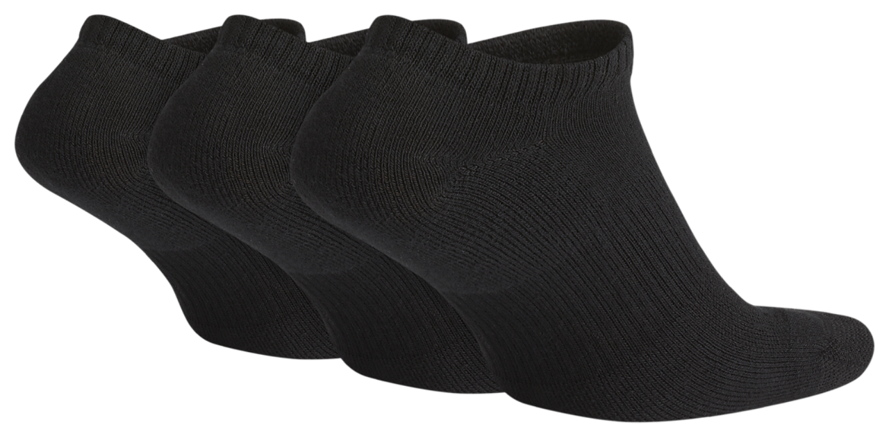 Nike 3 Pack Dri-FIT Plus No Show Socks Image 3 of 3. Tap to open photo gallery.