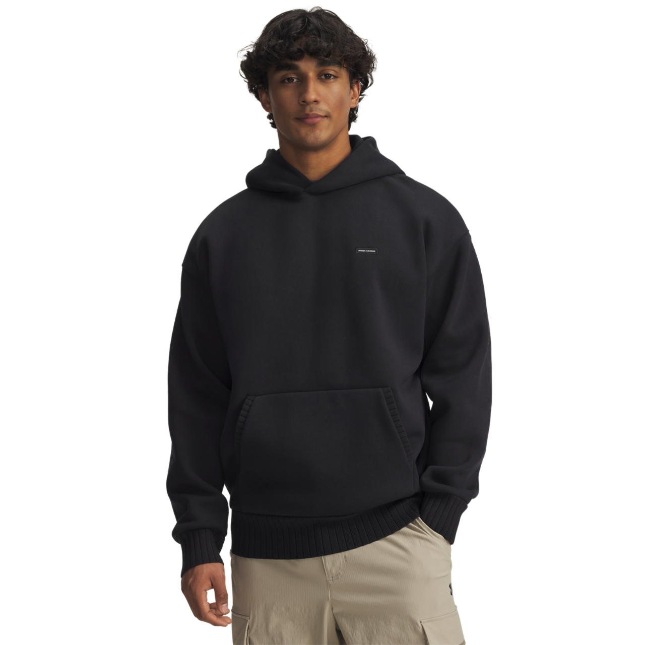 Under Armour Icon Heavy Rib Hoodie Image 1 of 3. Tap to open photo gallery.
