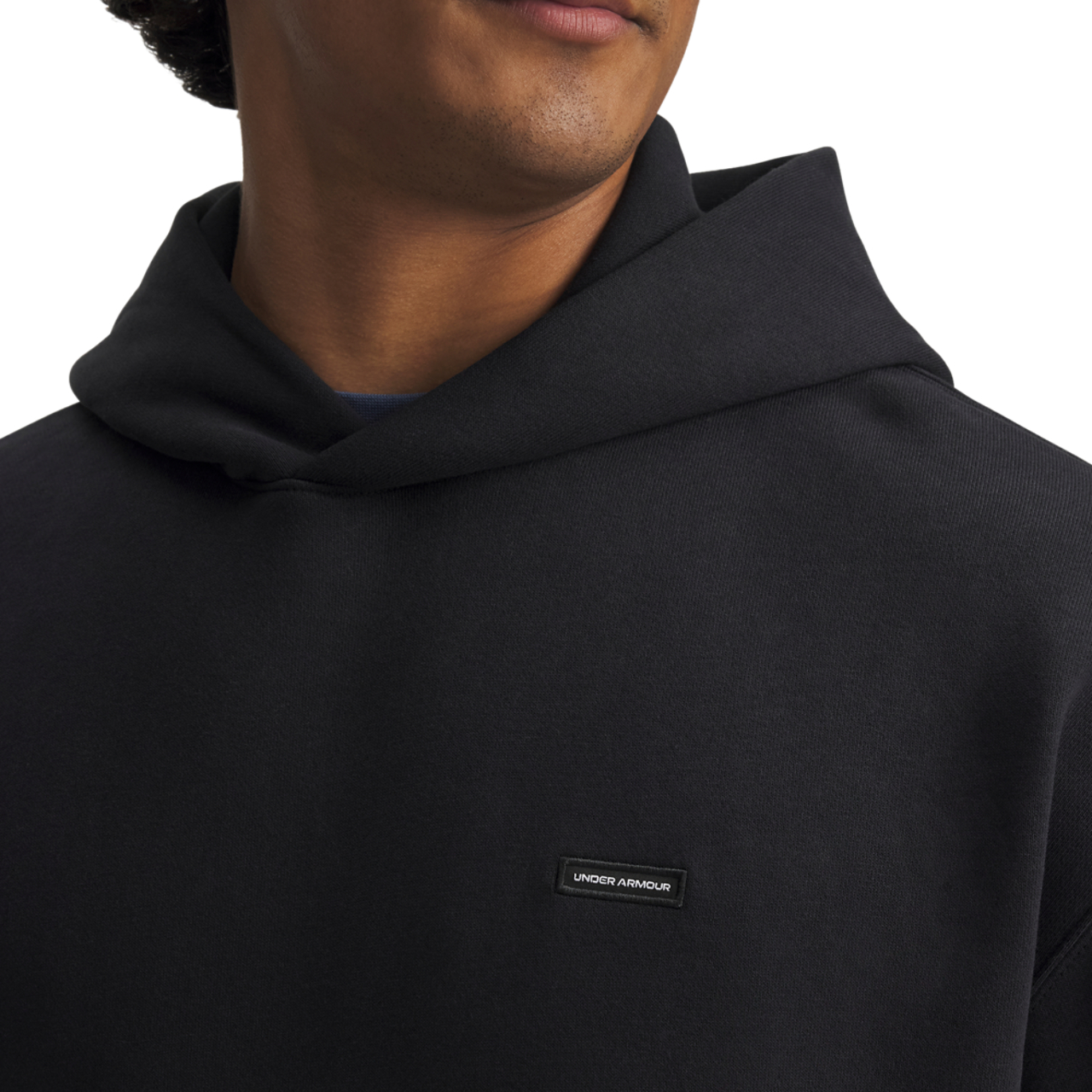 Under Armour Icon Heavy Rib Hoodie Image 3 of 3. Tap to open photo gallery.
