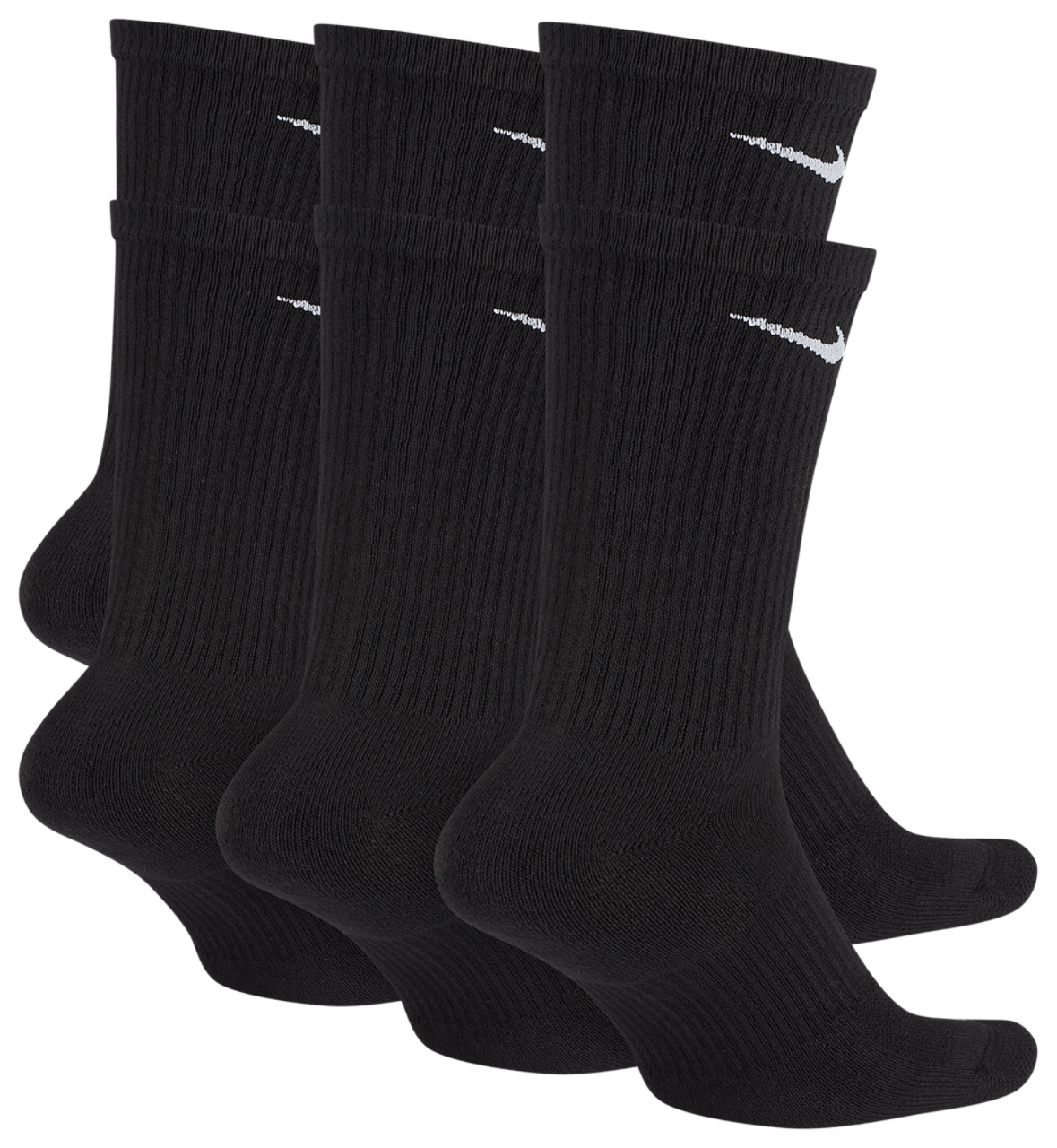 Nike 6 Pack Everyday Plus Cushioned Socks Image 3 of 3. Tap to open photo gallery.