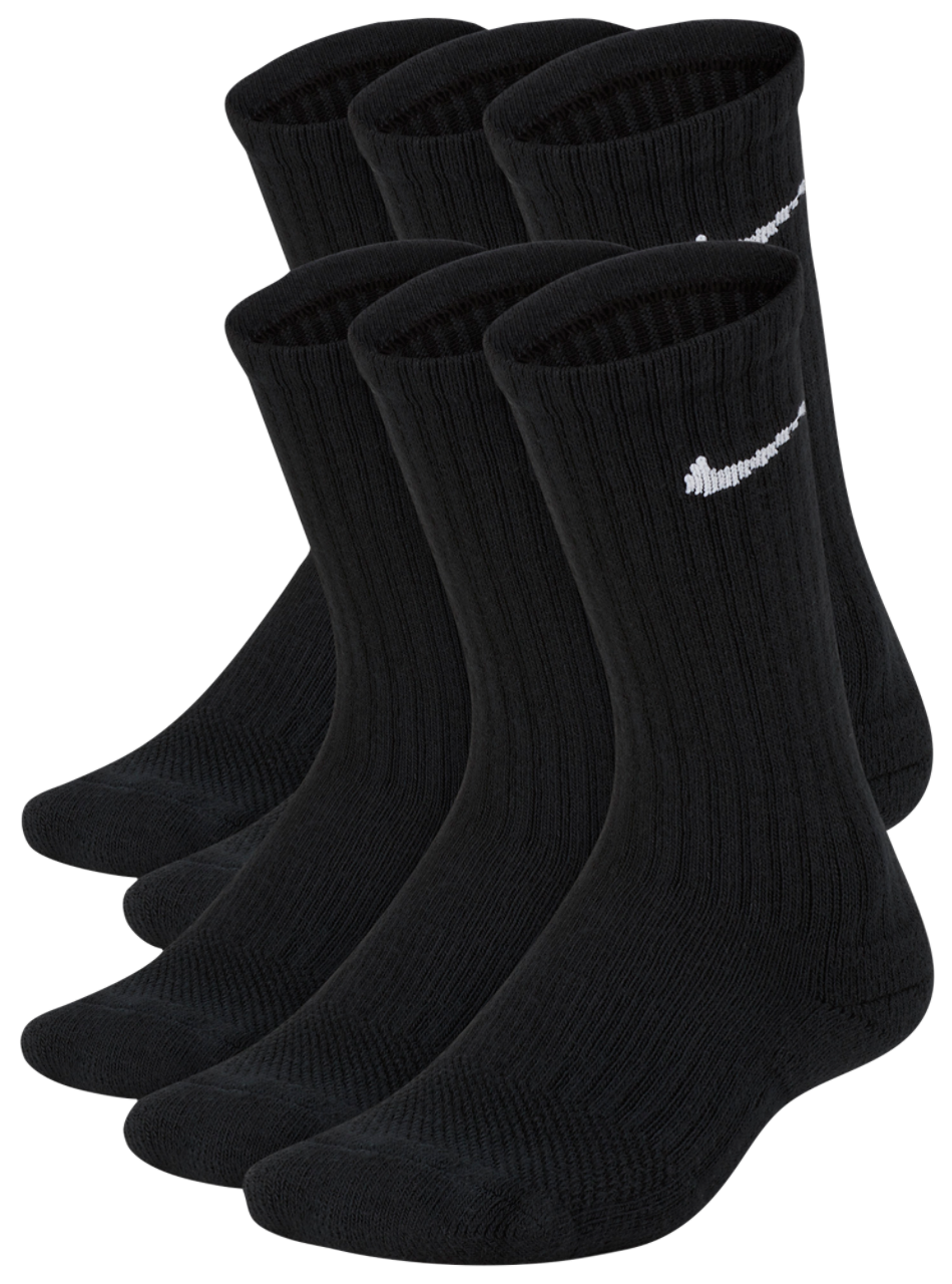 Nike 6 Pack Cushioned Crew Socks Image 2 of 3. Tap to open photo gallery.