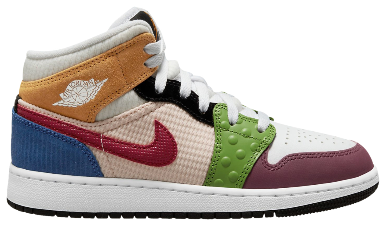 Jordan AJ 1 Mid Image 1 of 4. Tap to open photo gallery.