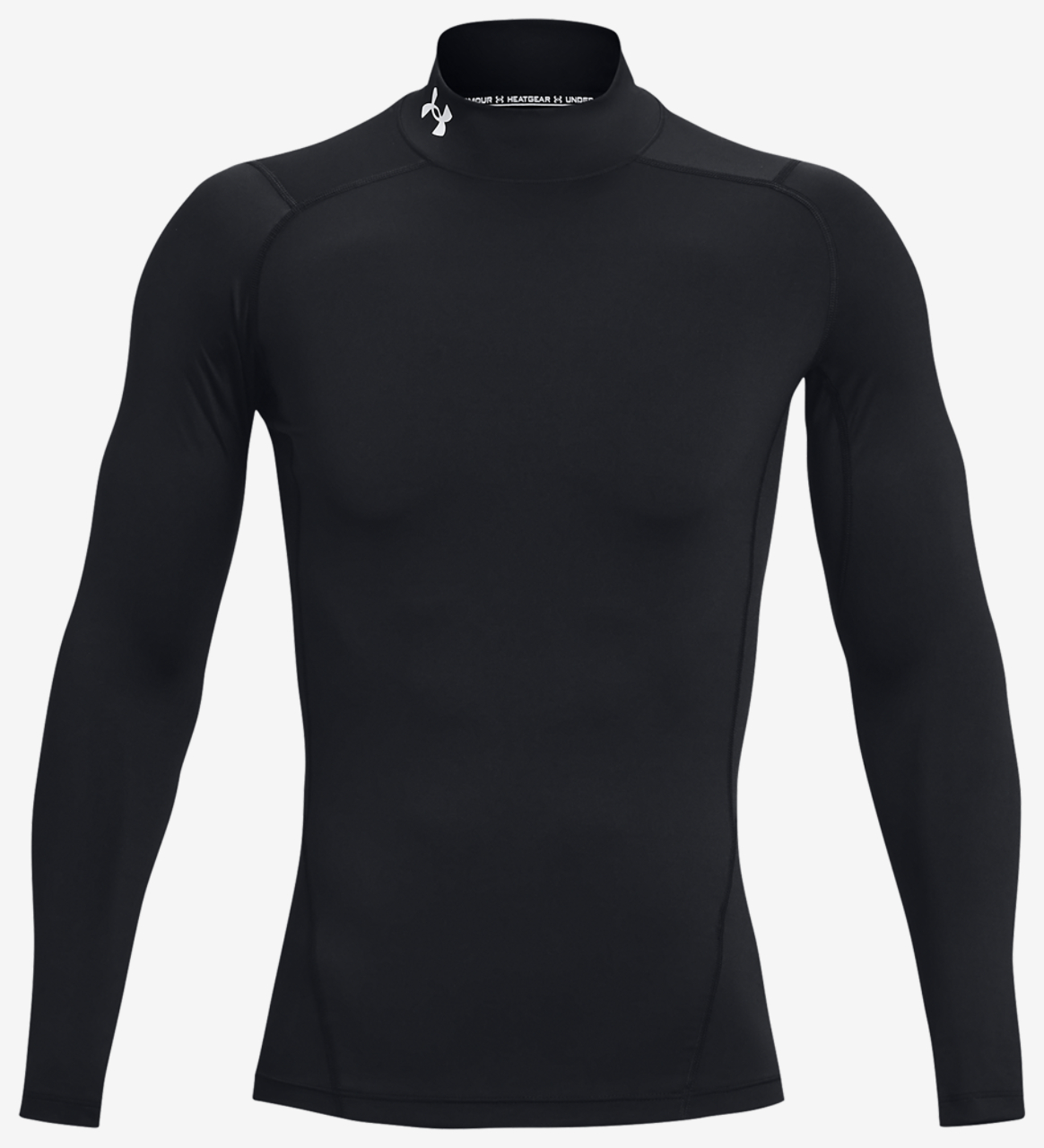 Under Armour HG Armour Comp Mock Long Sleeve Image 3 of 4. Tap to open photo gallery.