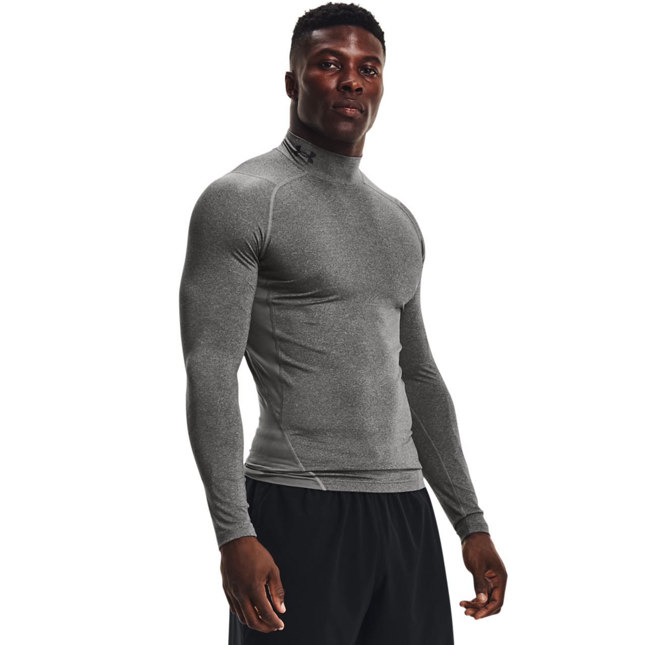 Under Armour HG Armour Comp Mock Long Sleeve Image 1 of 4. Tap to open photo gallery.