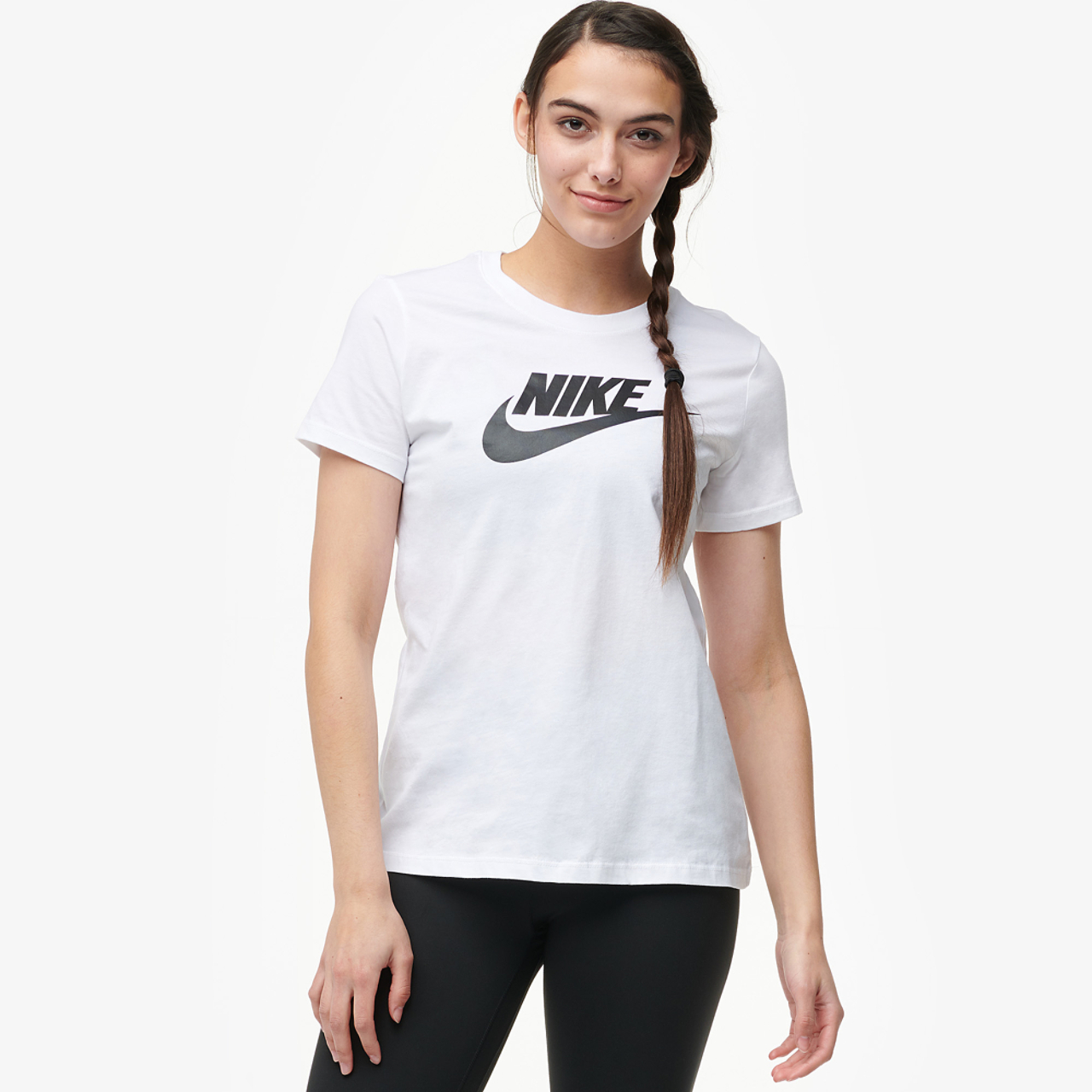 Nike Essential Icon Futura T-Shirt Image 3 of 8. Tap to open photo gallery.